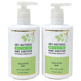 Bath EUCALYPTUS MINT Moisturizing Hand Gel - Value Pack Lot of 2 - Full Size