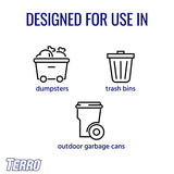 Terro T801SR Garbage Guard Trash Can Insect Killer - Kills Flies, Maggots, Roaches, Beetles, and Other Insects - 2 Pack