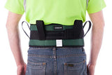 COW&COW Padded Gait Belt with 4 Handles and Quick Release Buckle 5.5 inchs(Blue, S/24inches-30inches)