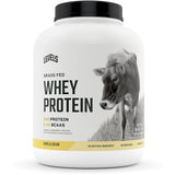 Levels Grass Fed 100% Whey Protein, No Hormones, Vanilla Bean, 5LB