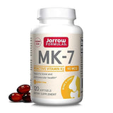 Jarrow Formulas MK-7 90 mcg - Bioactive Form of Vitamin K2 - 120 Servings (Softgels) - For Bone & Cardiovascular Health - Vitamin K2 MK-7 Dietary Supplement - K2 Vitamin Supplement MK-7 - Gluten Free