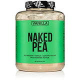 Naked Pea - Vanilla Pea Protein - Pea Protein Isolate from North American Farms - 5lb Bulk, Plant Based, Vegetarian & Vegan Protein. Easy to Digest, Non-GMO, Gluten Free, Lactose Free, Soy Free