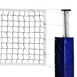 Champion Sports Official Volleyball Net Set, Olympic-Sized 32 x 3 ⅛ feet, 3mm Nylon Netting, for Tournament Play - Durable, Professional Volleyball Nets - Premium Volleyball Training Equipment