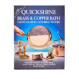 Quickshine Brass and Copper Clean and Shine Bath, 4 Sachets, 4 Count