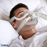 TUSOA 2Pack Foam Cushion(L) for F20 Cover Nose and Mouth Cost Effective for Long Lasting Use-Large