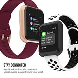 Smart Watch for Men Women with Heart Rate Tracker, Step Counter, Notifications, Sleep Monitor