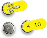 Powermax Size 10 Hearing Aid Batteries, Made In USA, Yellow Tab, 192 Count