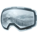 OutdoorMaster Ski Goggles PRO Replacement Lens - 20+ Choices (VLT 80% Blue)
