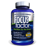 Focus Factor Nutrition for The Brain Improved Memory & Concentration Brain Supplement, 150 Count, 1 Pack (10407)