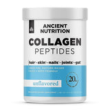 Ancient Nutrition Collagen Peptides, Collagen Peptides Powder, Supports Healthy Skin, Joints, Gut, Keto and Paleo Friendly, Unflavored, 25.4 Ounce