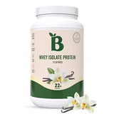 Bloom Nutrition Whey Isolate Protein Powder, Vanilla - Pure Iso Post Workout Recovery Drink Blend, Smoothie Mix with Digestive Enzymes for Gut Health - Low Carb, Keto & Zero Sugar Added