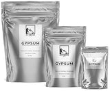 Gypsum Powder for Mushroom Substrate (5 lb), Lab Grade, Garden Soil Amendment (Calcium Sulfate Dihydrate), Packaged in HEPA Enclosure