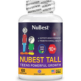 NuBest Tall 10+ - Advanced Bone Strength Formula - Supports Immunity, Healthy Development & Optimal Wellness - for Children (10+) & Teens Who Drink Milk Daily - 3 Pack | 3 Months Supply