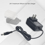 24VCHRG-QC iON+ Quick Charger for iBAT24 and 24VBAT Series Batteries Compatible with All iON Battery Models 24VBAT-LTE, 24VBAT-LT, 24VBAT, 24VBAT-XR