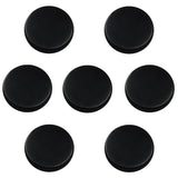 Shungite World 7 pcs Shungite Sticker for Cell Phone Case Tablet Laptop Computer - Round Dot Healing Energy Shungite Stones Protection Plate with Carbon Fullerenes (Polished, 40 mm / 1.57")