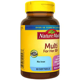 Nature Made Women's Multivitamin 50+ Softgels, 60 Count for Daily Nutritional Support (Pack of 3)