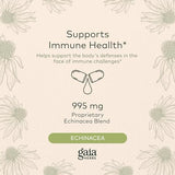 Gaia Herbs Echinacea Supreme - Immune Support Supplement - Echinacea Purpurea and Echinacea Angustifolia Blend to Support Immune System - 30 Vegan Liquid Phyto-Capsules (15-Day Supply)