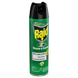 Raid House & Garden I, Indoor & Outdoor Insecticide Spray, 11 oz. (Pack of 1)