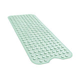 YINENN Bath Tub Shower Mat 40 x 16 Inch Non-Slip and Extra Large, Bathtub Mat with Suction Cups, Machine Washable Bathroom Mats with Drain Holes, Light Green