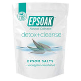 Epsoak Epsom Salt Detox + Cleanse - 4 lbs. (Qty. 2 x 2 lb. Bags) Bath Salts with Natural Essential Oils