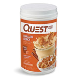 Quest Nutrition Cinnamon Crunch Protein Powder, 20g Protein, 2g Net Carb, 1g Sugar, Low Carb, Gluten Free, 1.6 Pound, 24 Servings