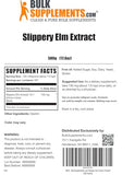 BULKSUPPLEMENTS.COM Slippery Elm Bark Extract Powder - Ulmus Rubra, Slippery Elm Supplement, Slippery Elm Powder - for Urinary Tract Health, Gluten Free, 750mg per Serving, 500g (1.1 lbs)