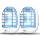Flying Bug Zapper Indoor, Electronic Insect Killer, Mosquitoes Trap with Blue Lights for Living Room, Home, Kitchen, Bedroom, Baby Room, Office