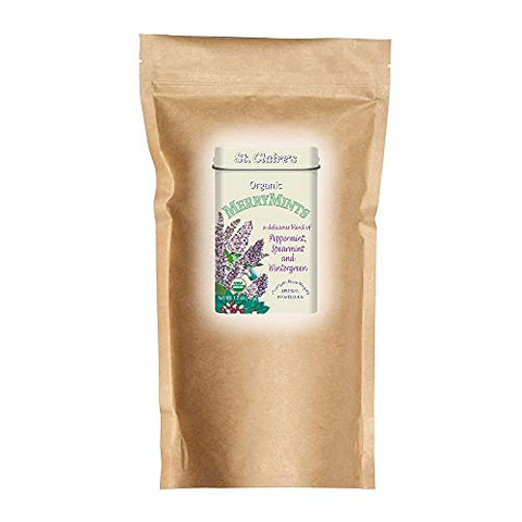 St. Claire's Organic Breath Mints (MerryMints, 27 Ounce Refill Bag, over 800 pieces) | Gluten-Free, Vegan, GMO-Free, Plant-based, Allergen-Free | Made in the USA in a Dedicated Allergen-Free Facility