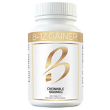 Weight Gainer B-12 Chewable Absorbs Faster Than Weight Gain Pills for Fast Massive Weight Gain in Men and Women While Opening Your Appetite More Than Protein