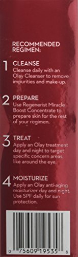 Face Serum by Olay Regenerist Miracle Boost Concentrate Advanced Anti-Aging Fragrance-Free, 1 Ounce