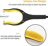 Jellas 2-Pack 32 Inch Grabber Reacher Tool with Magnetic Tip, Reacher Grabber with 360 Degrees Rotating Jaw, Grabber with Shoehorn for Elderly, Trash Picker Tool for Outdoor & Indoor