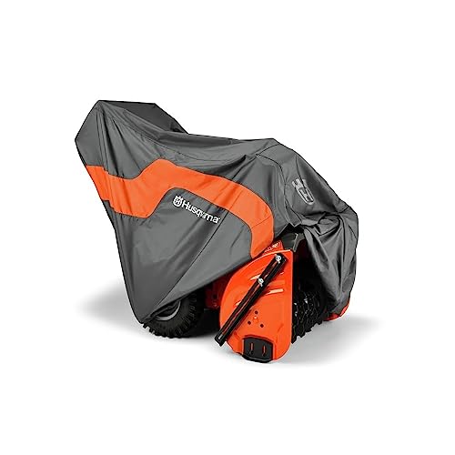 Husqvarna 582846301 Heavy-Duty Snow Blower Cover - Orange/Gray