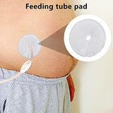 Feeding Tube Pad G Tubes Button Pads Holder Covers, G/J Tube Pads, Feeding Tube Peg Tube Supplies Nursing Care Pads (12 Pack)