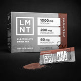 LMNT Hot Chocolate and Coffee Mixer - Hot Chocolate Salt Electrolytes | Hydration Powder Packets | No Sugar or Artificial Ingredients | Keto & Paleo Friendly | 30 Sticks