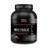 GNC AMP Wheybolic | Targeted Muscle Building and Workout Support Formula | Pure Whey Protein Powder Isolate with BCAA | Gluten Free | 25 Servings | Natural Chocolate