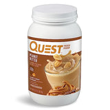 Quest Nutrition Peanut Butter Protein Powder, 23g Protein, 1g Sugar, Low Carb, Gluten Free, 3 Pound, 43 Servings