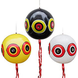 MorTime 3PCS Balloon Bird Repellent, 24" Terror Eye to Scare Birds in Garden Outdoors, Keep Ducks Away from Swimming Pool