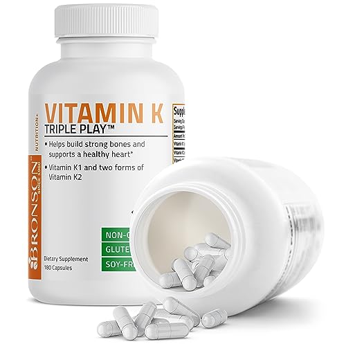 Vitamin K Triple Play (Vitamin K2 MK7 / Vitamin K2 MK4 / Vitamin K1) F