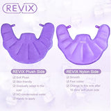 REVIX Shoulder Ice Pack for Injuries Reusable Gel Large Neck Shoulder Ice Pack Wrap for Upper Back Pain Relief, Swelling, Bruises, and Sprains, Purple