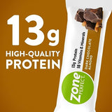 ZonePerfect Protein Bars, 12g Protein, 18 Vitamins & Minerals, Nutritious Snack Bar, Dark Chocolate Almond, 36 Bars