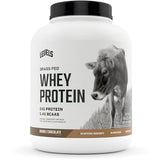 Levels Grass Fed 100% Whey Protein, No Hormones, Double Chocolate, 5LB