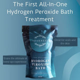 Hydrogen Peroxide Bath Epsom Salts for Soaking for Pain - Dead Sea Salt, Clay, Eucalyptus, Colloidal Oatmeal Bath, Energize and Detox Bath (12) Pack