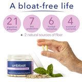 Unbloat Anti-Bloat Pills for Women - Effective Bloating Relief and Digestive Support Supplement, Enhances Gut Health, No Bloat Formula with Pre and Probiotics, Debloating Supplements - 60 Count