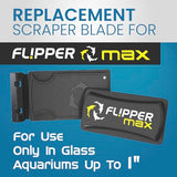 FL!PPER Flipper Max Aquarium Algae Scraper Replacement Blades for Fish Tank Cleaning Kits