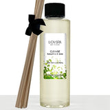 LOVSPA Cleanse Eucalyptus Sage Reed Diffuser Oil Refill | A Refreshing Blend of Eucalyptus, Sage, Peppermint, Thyme, Bergamot and Lime Essential Oils, 4 oz – Made in The USA