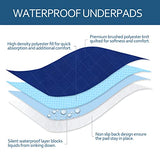 Positioning Bed Pad with 4 Handles, Waterproof Incontinence Bed Pads for Adults, Elderly, Kids, Toddler, 34"x52"