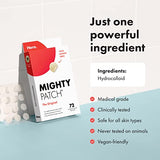 Mighty Patch™ Original patch from Hero Cosmetics - Hydrocolloid Acne Pimple Patch for Covering Zits and Blemishes, Spot Stickers for Face and Skin (72 Count)