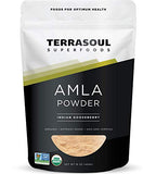 Terrasoul Superfoods Organic Amla Berry Powder (Amalaki), 16 Oz - Rich in Antioxidant Vitamin C | Supports Immunity