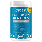 Orgain Collagen Peptides + Probiotics, Unflavored, 1.6 lbs