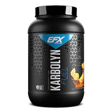 EFX Sports Karbolyn Fuel | Fast-Absorbing Carbohydrate Powder | Carb Load, Sustained Energy, Quick Recovery | Stimulant Free | 37 Servings (Orange)